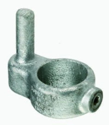 Cast Iron Rura okrągła Zawias bramy, 33.7mm OD RS PRO