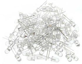 Opencircuit 5mm Led ultraviolet 395nm - 25 stuks