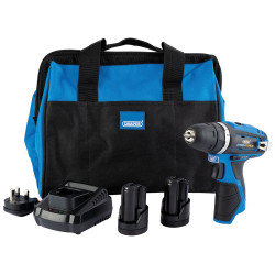 Draper 99718 Storm Force&#xAE; 10.8V Rotary Kit (2x 1.5Ah, Charger &amp; Bag)