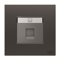 Złącze Ethernet Żeński Złącze RJ45 Montaż wpuszczany Cat6 ABB