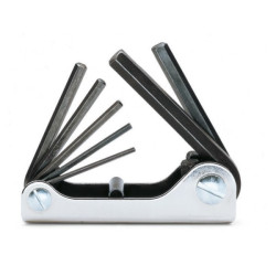 Zestaw kluczy imbusowych Jednostki metryczne BETA Składany 7 szt.