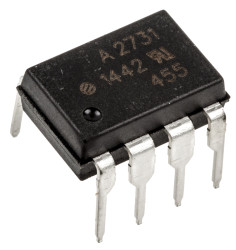 Transoptor HCPL-2731-000E darlingtona 2-kanałowy DC 400% PDIP 8 Broadcom