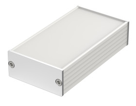 Obudowa Aluminium szerokość zew. 55,3 mm długość zew. 100 mm wys. zew. 24,4 mm Bopla IP40 Aluminium (anodyzowane)