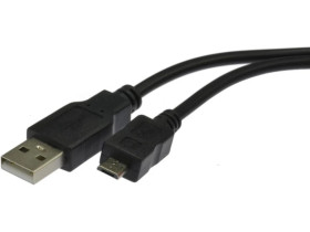 Kabel USB 2.0 A / micro-B (wtyk / wtyk) 1m