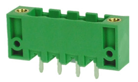 Klucz polaryzacyjny 4-pinowe raster: 5.0mm -rzędowe RS PRO Przewlekany Męski 15.0A 600.0 V.