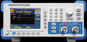 P 4165 Arbitrary function generator, 1 µHz to 60 MHz
