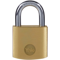 Yale Locks Y110B/30/115/1 Brass Padlock 30mm