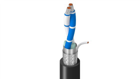 Kabel Do Magistral Szeregowych Rs485 1X2x22awg Pvc Czarny Bl-3105A.00152 /152M/