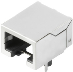 Socket, RJ45, 8 pole, 8P8C, Cat 5, solder connection, 2000890000