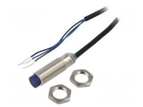 XS212BLNBL2 Czujnik indukcyjny, Output: NPN / NC, 0÷4mm, 10÷36VDC, M12, 2m, Szczelność: IP67