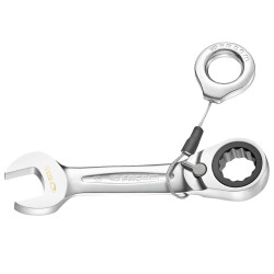 Zestaw kluczy płasko-oczkowych rozmiar napędu 3/8 cala elementy: 15 Facom