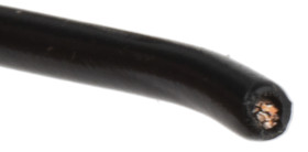Przewód jednożyłowy linkowy 0.81 mm² Czarny Alpha Wire PVC 18 AWG 300 V dł. 304m 16/0,25 mm +105°C Lista UL