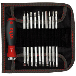 Wiha 3591 SYSTEM 6 SoftFinish&#xAE; Interchangeable Screwdriver Set, 12 Piece