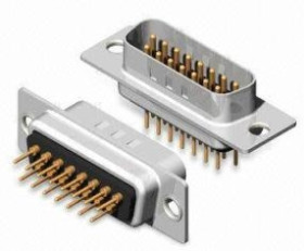 D-Sub 15 Canon wtyk prosty lutowany do druku