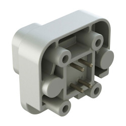 Amphenol AT AT15-4P-BM03 Connector Header Male Vertical 4POS Shrouded