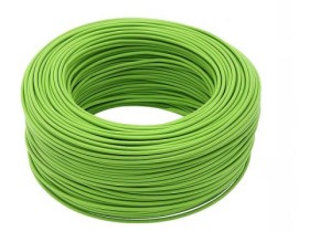 PRZEWÓD LGY0,35mm ZIELONY.