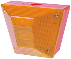 Sygnalizator 18 → 30 V dc Migające Pomarańczowy Montaż powierzchniowy Ksenon