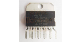 TDA2009A 10+10W stereo amplifier - STM