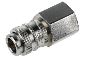 Szybkozłączka pneumatyczna, materiał Mosiądz, złącze G 3/8 żeńskie, RS PRO Camozzi, Legris, Rectus 21, Rectus 90