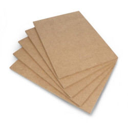 Płyta HDF surowa - 6mm - 210x297mm - 5szt.