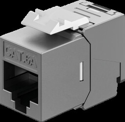 77942 Keystone module, Cat.6a STP, RJ45 socket / LSA, short