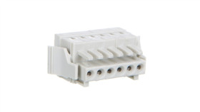 Gniazdo Mcs-Mini Classic 6-Biegunowe Jasnoszare Raster 3,5Mm 734-106/037-000...