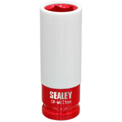 Sealey SX03021 Alloy Wheel Impact Socket 21mm 1/2&quot;Sq Drive
