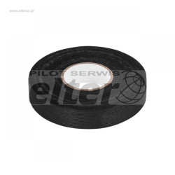 Taśma parciana miękka czarna 25m/19mm TESA51026