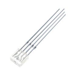 Dioda LED 2x5 prostokątna RGB, wa