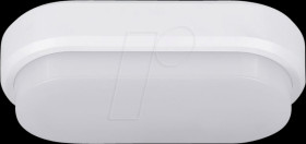 20300535 LED ceiling light, 8 W, 650 lm, 4000 K, oval,white