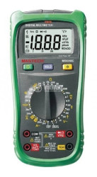 Miernik cyfrowy uniweraslny V AC, V DC, 0-10A DC, 0-10A AC, oporność, pojemność, częstotliwość, temperatura MS-8360C