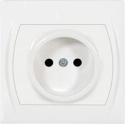 Gniazdo pojedyncze bez uziemienia 2P