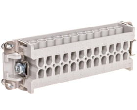 Wkład złącza 24P+PE żeński 16A 500V EPIC H-BE 24 BS 10205000