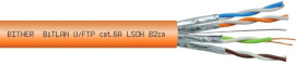 Przewód teleinformatyczny BiTLAN U/FTP 4x2x23 AWG cat. 6A 500MHz LSOH TI0117 klasa B2ca-s1a d1 a1 /bębnowy/