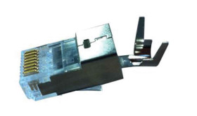 Złącze RJ45 Męski Złącze RJ45 Montaż na kablu Cat6 CAE Multimedia Connect 100-żyłowe