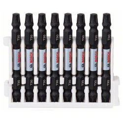 Bosch 2608522341 Twin Blade Set 8-Piece Robust for Impact Drivers