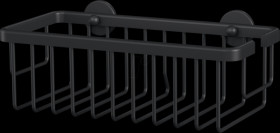 40506-00000-00 tesa Aluxx black shower rack