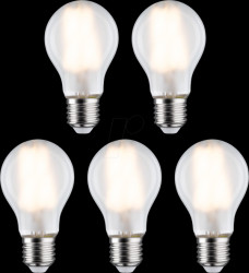 29090 LED filament bulb, 7 W, 806 lm, 2700 K, pack of 5
