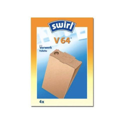 Swirl 158010 V64 Vacuum cleaner bag 1 pc Paper Durable Dust Collector