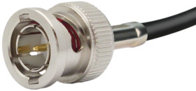 BNC plug 75 Ω, AT&amp;T 735, AT&amp;T 735A, Belden 735A1, crimp connection, straight, 112950