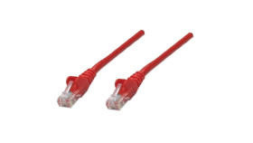 Patch Cord Cat6 Utp 0,5M Czerwony 100 Miedź 342131