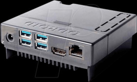 ODROID-N2-CASE-BK Housing for Odroid N2, black