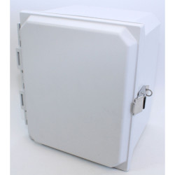 Hammond PJU1086L IP66 Type 4X GRP Junction Box Hinged Lid with Snap Latch
