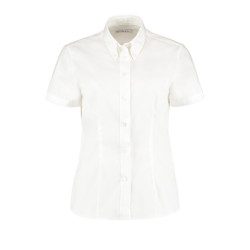 Blouse Oxford Short Sleeve White