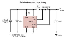 Micropower DC/DC Converter Adjustable and Fixed 5V, 12V