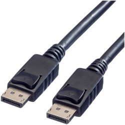 Value 11.99.5762 DisplayPort Cable 2m Black Shielded