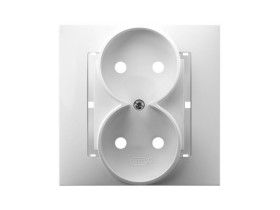 ARIA Pokrywa gniazda podwójnego biały PGP-2U/00 OSPEL