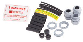 Zestaw zakończeń grzewczy 130 x 75 x 130mm, RS PRO