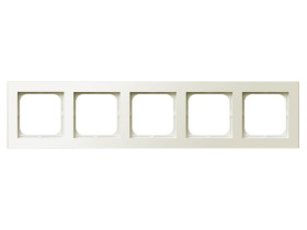 SONATA STANDARD Ramka 5 pięciokrotna ecru R-5R/27 OSPEL