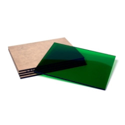 Acrylic Sheet, 3mm (Qty 5) - Green
